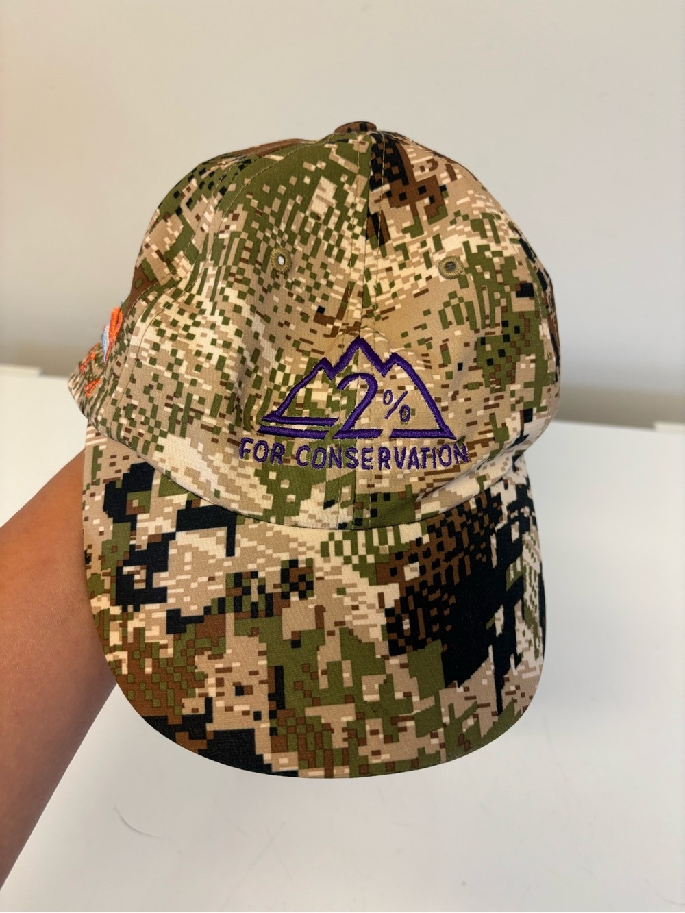 Sitka Camouflage "For Conservation" Logo Hat One Size Fits Most